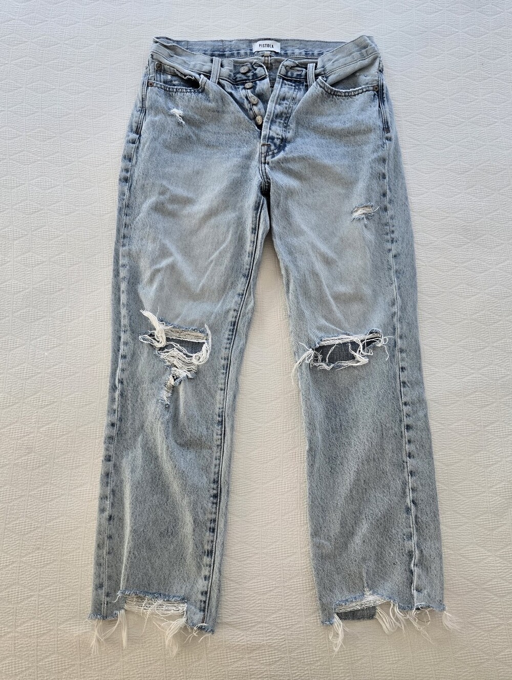 Pistola Light Wash Distressed Women’s Jeans 27 / 4